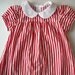 Vintage Peppermint Stripe Child's Dress