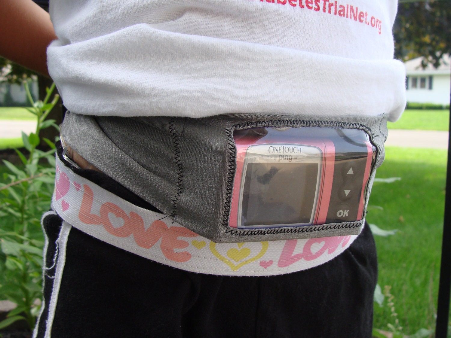 Insulin Pump Pouch Slip On Belt