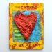 the state of my heart impasto distressed 7x9 ORIGINAL ART by Elizabeth Rosen