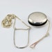 Vintage YoYo Novelty Necklace - Sterling Silver 27" Chain - Unusual Working Yoyo in a Necklace
