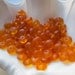 Sea Glass Rondelles 8 x 5mm Saffron QTY 20