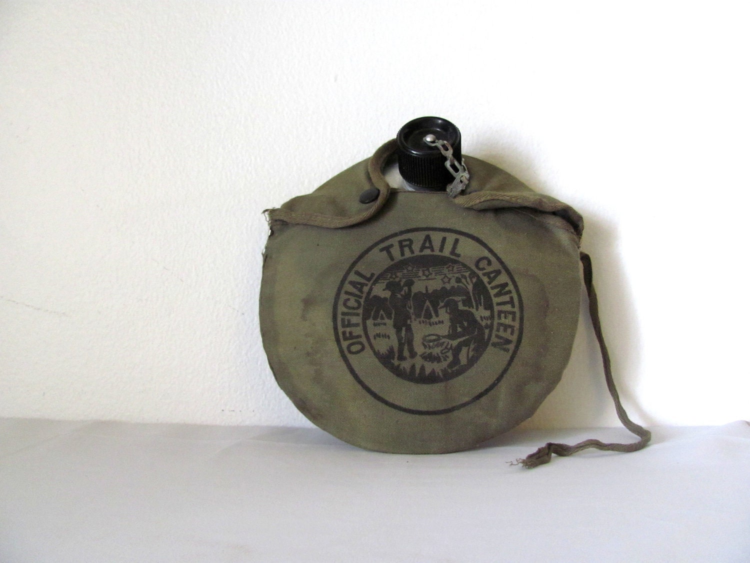 Vintage Boy Scout Canteen Official Trail Canteen Made in