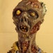 Dead Zed, OOAK Small-Scale Polymer Clay Bust