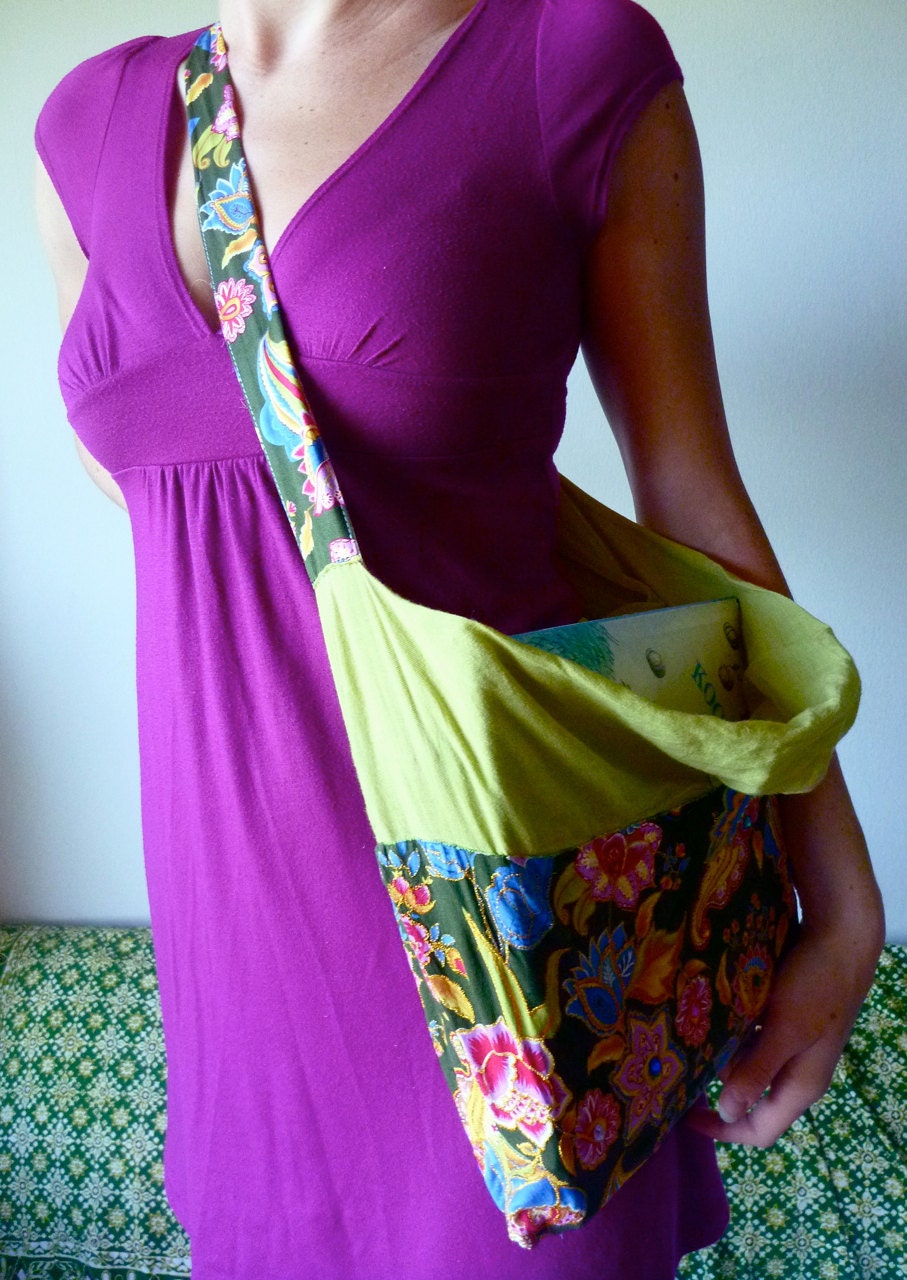 Over the shoulder bag Funky & floppy over the by laMarmotaCafe