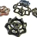 Instant Collection of Industrial Valve and Metal Spigot Faucet Handles Cast Iron Antique