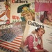 Instant Collection of 10 1940s Colliers Magazines Advertisements and Articles
