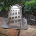 Vintage Tin Campfire Toaster Metal Primitive Rustic Pyramid Toaster