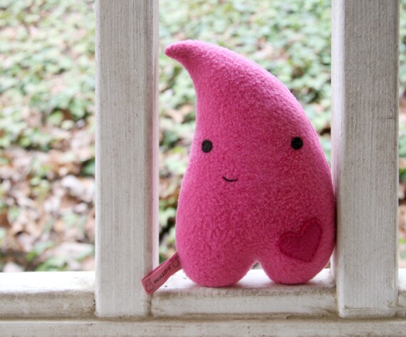 small plush heart