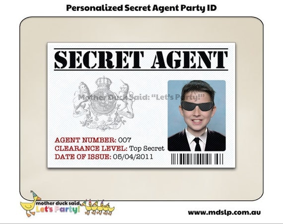 100+ Mystery Representative Birthday Bash Printables yasminroohi photo relating to Secret Agent Badge Printable referred to as 100+ Mystery Representative Birthday Bash Printables yasminroohi