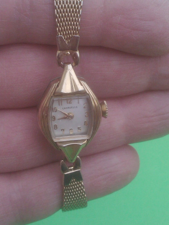 Vintage 1960s Ladies Watch/ BULOVA / by PeachburritoVintage