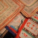 Hmong Tribal Textile 5 Hand Embroided Pieces