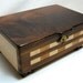 Wood Jewelry Box - Handmade from Walnut, Cherry & Maple Hard Woods