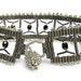 Special Occasion Jewelry - Silver Elegance Beadwork Bracelet
