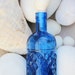 Reserved for Robin Cobalt Glass Bottle with Conch Seashell by SEASTYLE