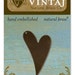 vintaj 41x24mm Artisan Heart blank brass
