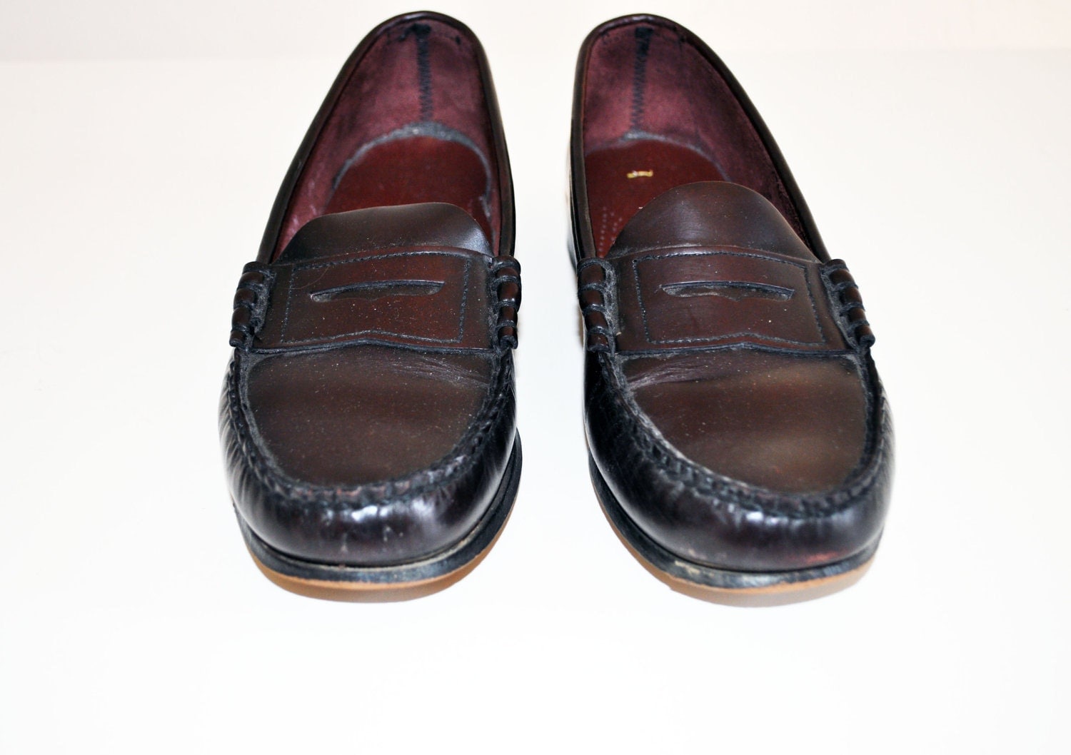 Dexter Leather Penny Loafers Chocolate Size 7. 5M CLASSIC