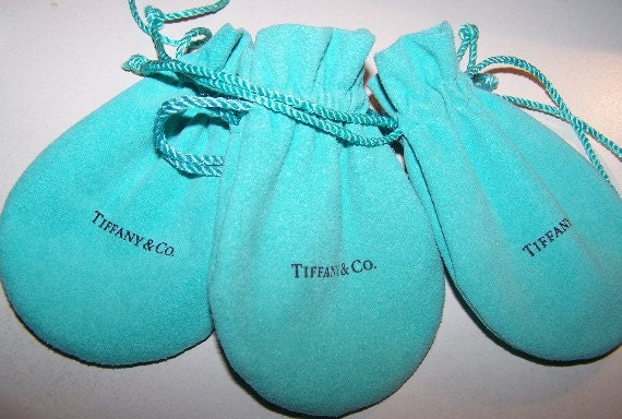 Vintage, Authentic TIFFANY POUCH for jewelry