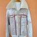 1970s Unisex Suede Shearling Sherpa Jacket Bane Costume Batman
