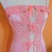 1960s Slip Nightie Lacy Pink Robe
