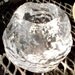 KOSTA BODA SNOWBALL Candle Holder . Sweden . Ann Warff