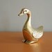 RESERVED for YAYOI - Vintage Brass Duck