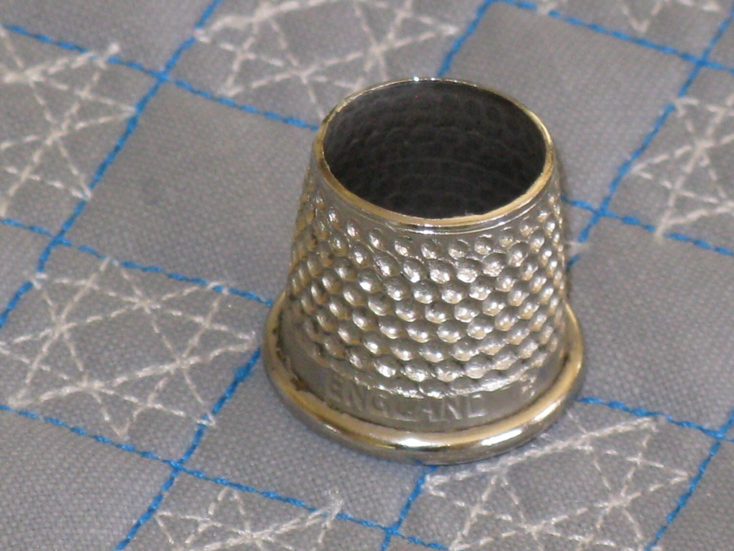 Thimble Open Top Size 8 England Quilting and Hand Sewing