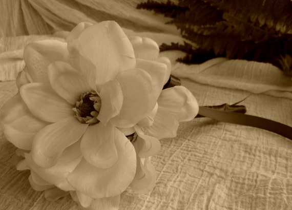 Items similar to Magnolia Wedding Bouquet on Etsy