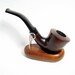 SALE, Briar Pipe Smoking Pipe. Hand Carved Tobacco Pipe for Pipe Smokers. Exclusive Dark N 103 - ONLY ONE Exists