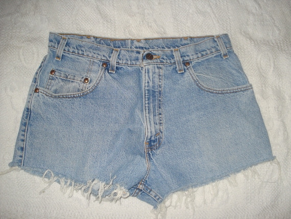 Levi's 545 Jean Shorts Sexy Booty Shorts Hot Pants by creolebarbie