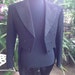 1940's Vintage Gothic Victorian coat tails Jacket Coat steam punk winter Fashion vampire