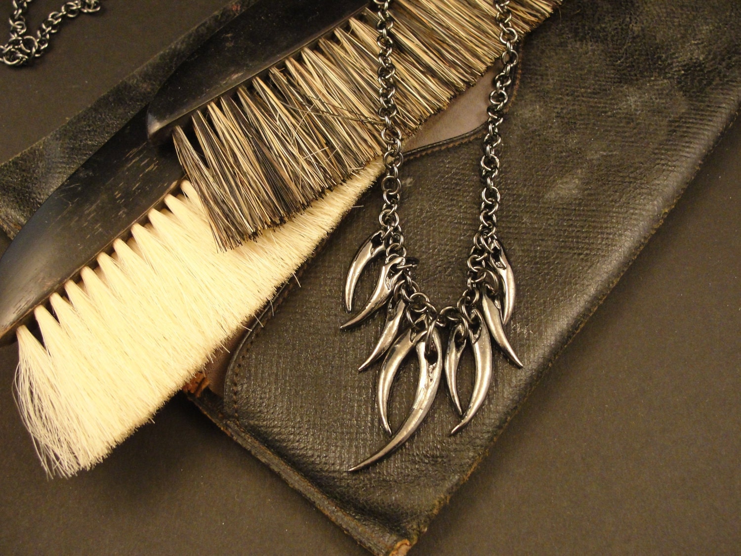 Fangs Vampire Necklace Gothic Fang Necklace Vampire Fang