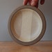 Vintage Heath Ceramics of California Small Mini Plate - Rim Line - Sandalwood and Birch