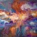 Reserve for Scott - Original Abstract Acrylic Painting - Summer Splashdown
