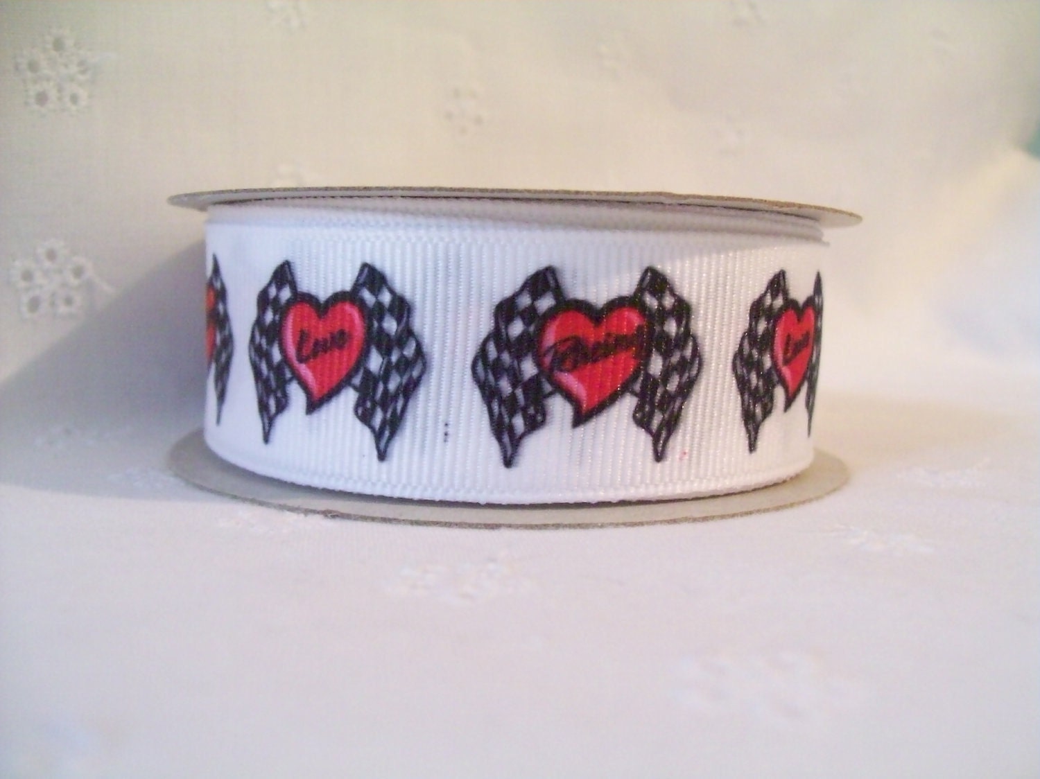 Checkered Flag Ribbon