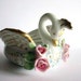 Lefton Swan China Dish Vintage Japan