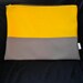 faux-leather clutch