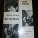 Vintage Book Quite Early One Morning by Dylan Thomas