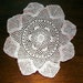 Vintage Doily Hand Crocheted Lace 10 Inch