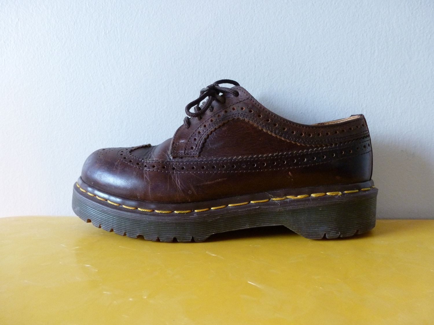 doc martens brown leather
