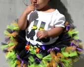 READY TO SHIP: Petti Tutu Skirt - Witch Halloween Costume - Hocus Pocus - 3-4 Toddler Girl - Cutie Patootie Designz Il_170x135