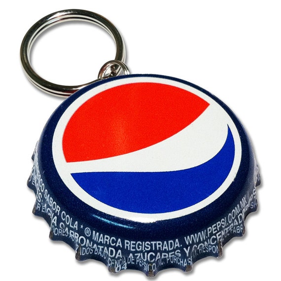 Pepsi Cola Bottle Cap Customizable ID Tag