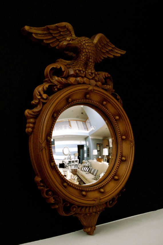 Vintage Syroco Eagle Mirror by DressMyRoom on Etsy