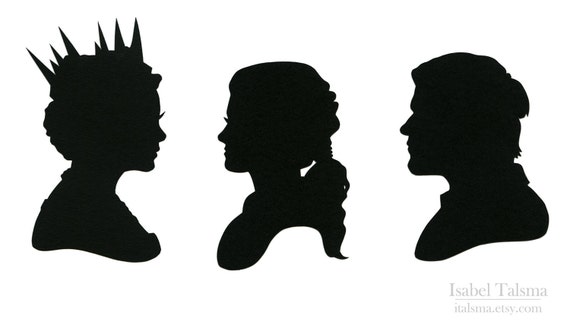 Download Items similar to Snow White and the Huntsman Silhouettes on Etsy