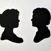 Jack and Rose - Titanic Silhouettes