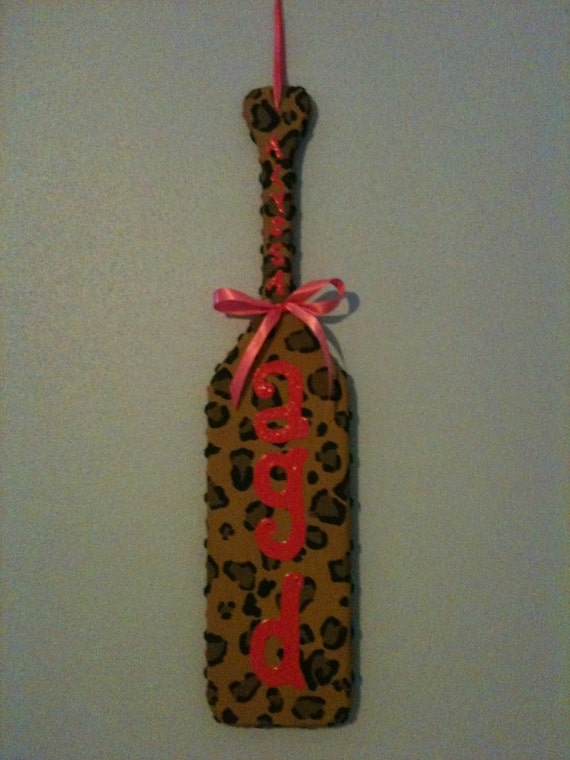 Custom Made Greek Sorority Wooden Paddle