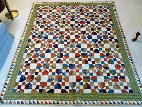 Oklahoma Backroads Scrappy Quilt