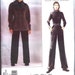 1999 MONTANA VOGUE PARIS Original Pattern 2345 Sz 8-10 Misses' Jacket and Pants Uncut Factory Folded