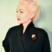 Vintage Cabaret Brooch Old Time Hollywood Glamour Woman Face Head with Mink Fur Stole 1930s Burlesque Mae West