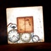 Clock Wooden Picture Frame