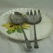RESERVED for Karen Antique Sterling Silver Native American Navajo Salad Serving Set Home Decor